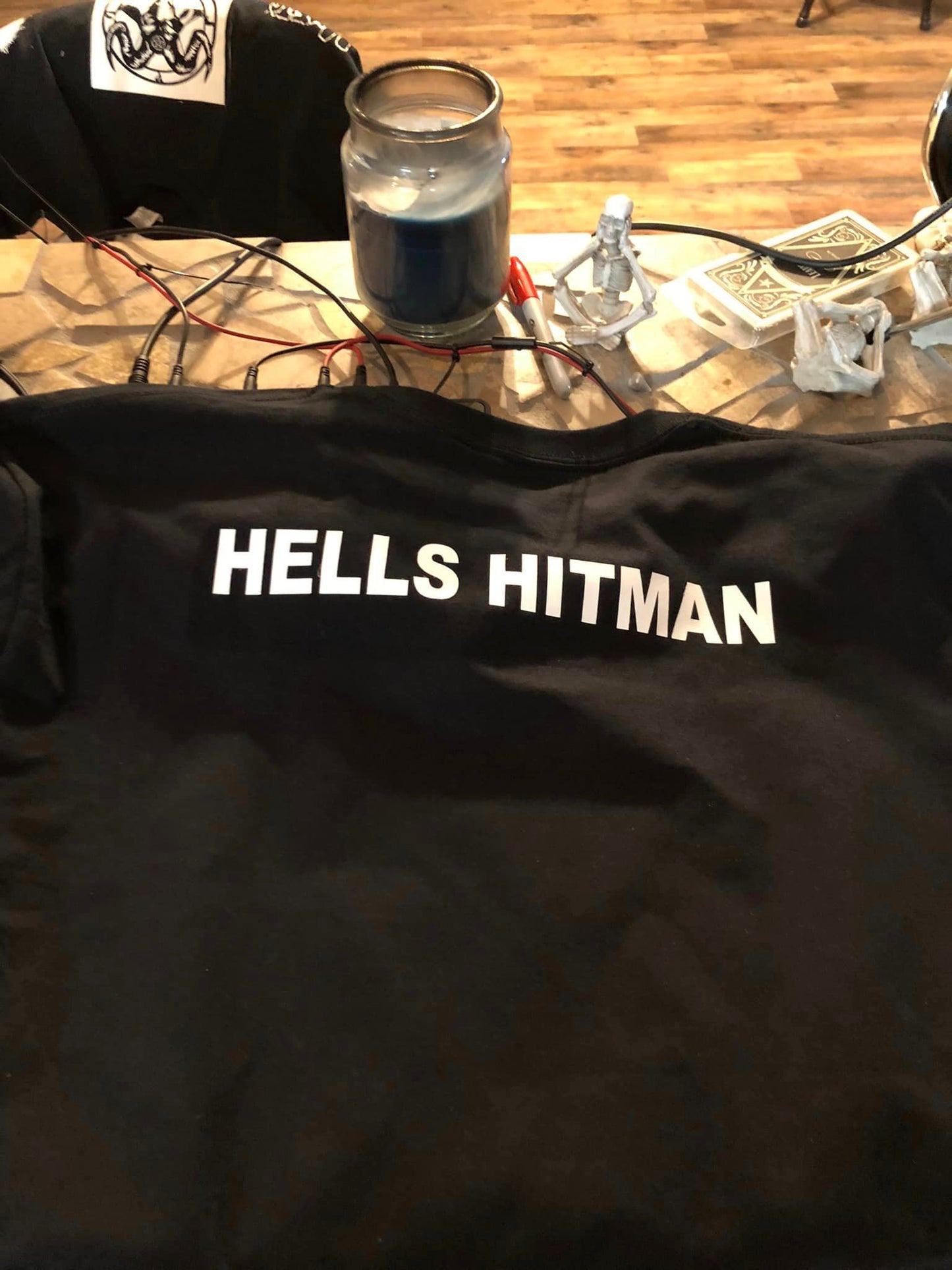 Evil Hells Hitman t shirts