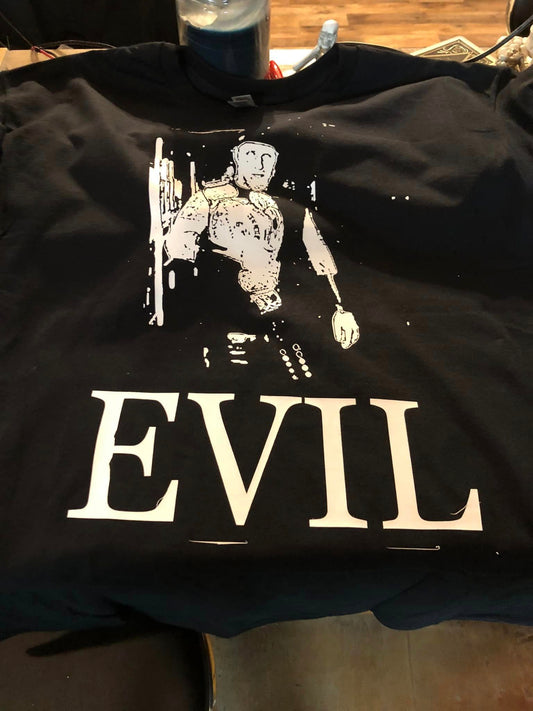 Evil Hells Hitman t shirts