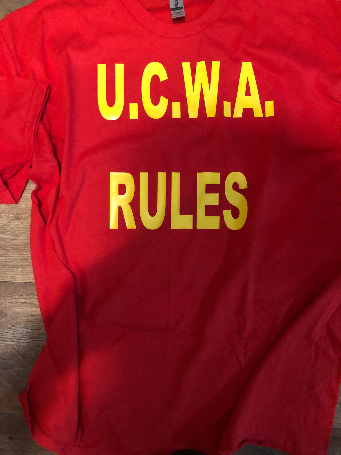 UCWA RULES SHIRTS